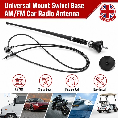 Car radio antenna black - car,