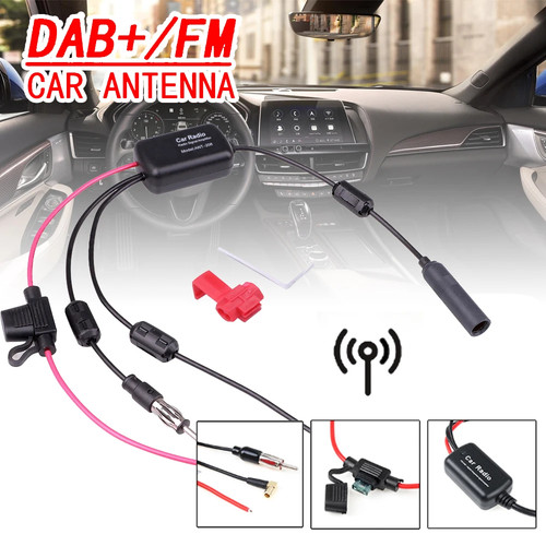 Car 12v stereo aerial dab - dab, am