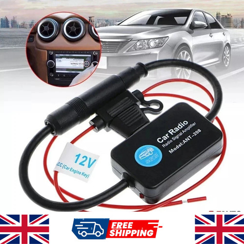 Signal amplifier 12v - fm,