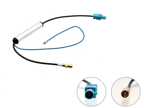 Car radio stereo - male, fakra