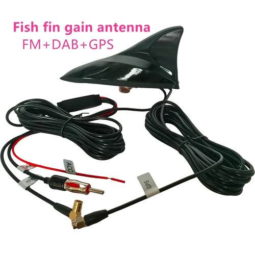 Shark fin car roof antenna - fin,
