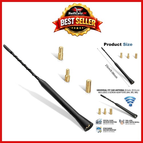 Durable car radio aerial - car,